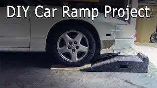 Car too low for ramps Heres a DIY fix [upl. by Ainahtan99]