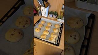 Minivlog45😍today’s evening menu😂💥 homemade choco chip cookies 🍪 trending food baking shorts [upl. by Jojo]