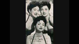 The De Castro Sisters  Boom Boom Boomerang 1955 [upl. by Enrobialc185]