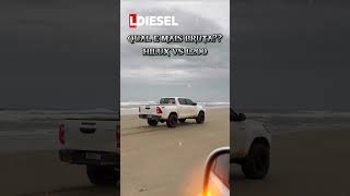 Hilux vs l200 ninguém nunca vai saber quem é a melhor hilux l200 4x4 [upl. by Aiekan992]