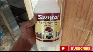 Paint Remover  How to Use Paint Remover  Paint Remover On wood  Paint ko Kaise Nikale [upl. by Yelsnik]