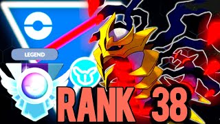 Under 1500CP GIRATINA to Page 1 LEADERBOARD in Great League Remix  Pokémon GO Battle League [upl. by Burns]