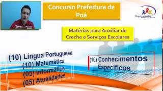 Concurso Prefeiura de Poá  Dicas de Concursos [upl. by Almeta771]