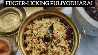 Most deliciousAmbrosial puliyodharai puliyogare recipe  easy recipe  Puliyodharai puliyogare [upl. by Kcirdot930]