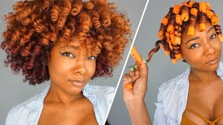 Detailed Corkscrew Perm Rod Tutorial  AMPM Next Day Curls Routine  LA Naturals [upl. by Welcy139]