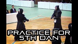 KENDO RANT  Practicing for 5th Dan [upl. by Akemrehs]