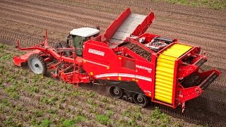 GRIMME VARITRON 470 TERRA TRAC  selfpropelled Potato Harvester [upl. by Schonfield]