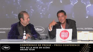 PRIX DE LA MISE EN SCÈNE – Press Conference – PALMARES – English – Cannes 2024 [upl. by Ynnij]