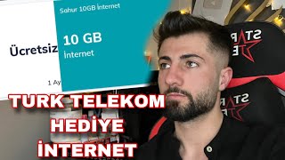 Türk telekom hediye 10GB internet 2024 kaçırma YENİ RAMAZAN KAMPANYASI [upl. by Archy]