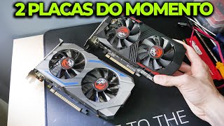 AS 2 PLACAS DE VÍDEO QUE TODO MUNDO QUER QUAL COMPENSA MAIS GTX 1650 VS GTX 1050Ti [upl. by Essie588]