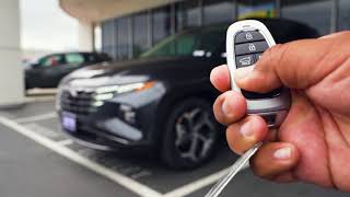 2022 Hyundai Tucson  How To Use Remote Start amp Park Assist [upl. by Lali534]