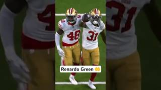 SEE BALL GET BALL FOR RENARDO GREEN 49ers [upl. by Anihsak]