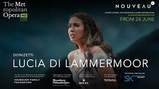 Lucia di Lammermoor Trailer  The Metropolitan Opera HD Live  SterKinekor [upl. by Teresa]