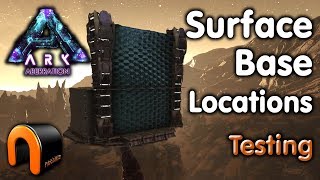 ARK ABERRATION SURFACE BASE LOCATIONS TESTING [upl. by Portwine970]