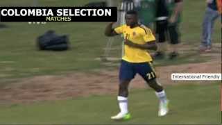 Gol de Jackson Martínez  Colombia 3 Camerún 0 16102012 [upl. by Peria]