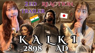 Kalki 2898 AD Release Trailer Reaction  Telugu  Prabhas  Amitabh  Kamal Haasan  Deepika [upl. by Falkner]