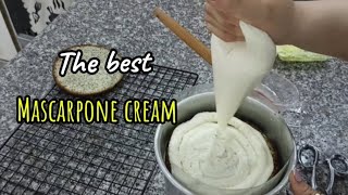 How To Make Mascarpone Cream [upl. by Amero]