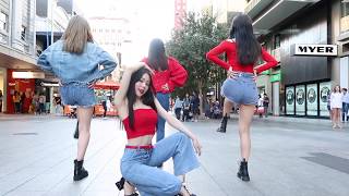 Kpop in public Mamamoo Gogobebe dance cover by The Fours [upl. by Nawj]