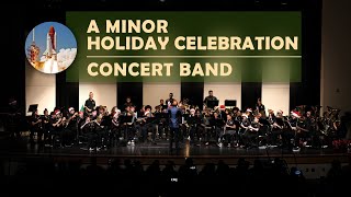 A Minor Holiday Celebration CMMS Concert Band 2022 Winter Concert 4K [upl. by Okia]