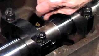 BHJ Line Boring Fixture Machining Mains Part 4 of 4 [upl. by Aihsemot73]