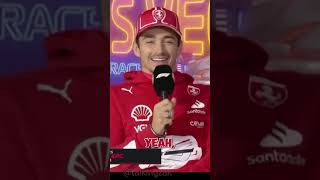 quotJust an inchidentquot Max Verstappen To Leclerc In Las Vegas Post Race Interview [upl. by Renaud]