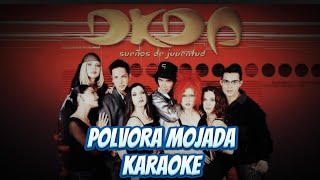 🎤 Polvora Mojada Karaoke  DKDA Veronica Jaspeado [upl. by Minnaminnie]