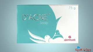 DAcne Soap for Acne Prone Skin  ClickOnCare [upl. by Faxon]