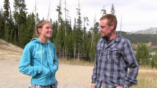 Emelie Forsberg 2014 The Rut 50k Champion Interview [upl. by Anirbed]