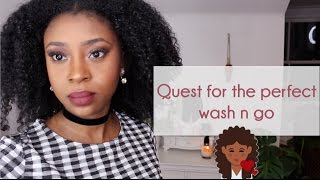 Wash N Go Experiments Cheap Products That WORK [upl. by Oshinski]