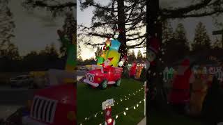 Candy Cane Lane…Clovis Calif clovis christmas [upl. by Naillij]