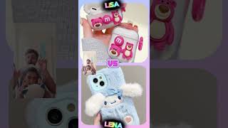 choose Lisa vs Lena lotso♥️ vs cinnamoroll🩵lotsocinnamorollviralvideo tiktokshortsshortvideos [upl. by Hisbe]