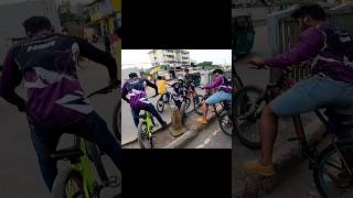 Cycle mini vlog 😍 Crazy Stunt Riding 😍 restartstunt bicycle stuntbike minicyclevlog motovlog [upl. by Aicila]