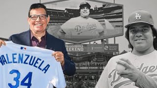 Fernando Valenzuela Dodgers icon passes away at 63  Dodger Stadium pays tribute to the legend [upl. by Anecusa80]