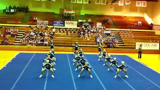 Coosa High School CheerleadersRegion 2011 [upl. by Latsyc]