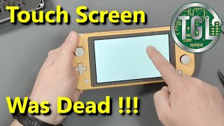 Nintendo Switch Lite with a dead Touchscreen the least fun Ive had with a repair [upl. by Syst]