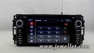 Android Jeep Compass Grand Cherokee Liberty Patriot Wrangler DVD GPS Navigation [upl. by Crystie]