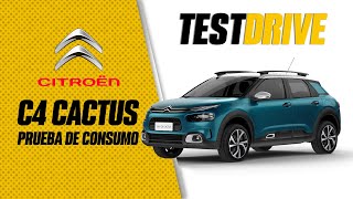 CITROEN CACTUS C4  PRUEBA DE CONSUMO  TEST DRIVE PARAGUAY [upl. by Airom]