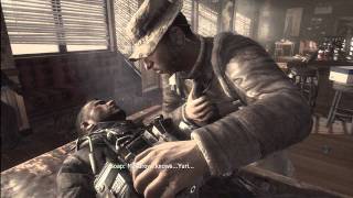 MW3 Soaps Death amp Makarov Knows Yuri Flashback Cutscene [upl. by Lacym280]