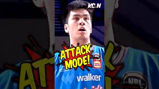 Kai Sotto ATTACK MODE vs Rob Loe of New Zealand shorts [upl. by Agueda]