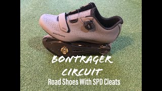 Bontrager Circuit Shoe Review Road Shoes That Are SPD Compatiable [upl. by Scarlet320]