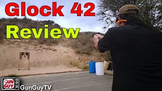 A fantastic Little Carry Pistol  The Glock 42 in 380 ACP [upl. by Sanoj42]