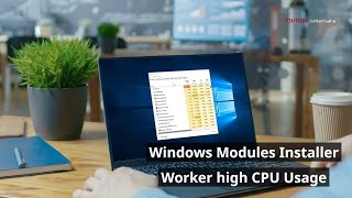 Windows Modules Installer Worker High CPU or DISK usage 7 Solutions 2024 [upl. by Colwell113]