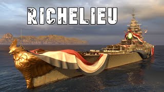 World of WarShips Richelieu  3 Kills 197K Damage [upl. by Erickson]