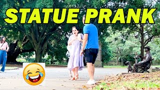 Sitting Statue Prank  Epic reactions  Dont Miss [upl. by Nillor]