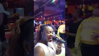 Sarafina Salim Performing Reke Tumanwo At Woodie Garden [upl. by Pizor]