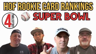 HOF Rookie Baseball Card Super Bowl Ranking The Best PostWar Rookie Cards Who’s 1 [upl. by Keefe]