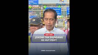 JOKOWI tak Diundang ke HUT PDIP❓ [upl. by Karia]