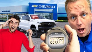 How to buy a car in under 30 minutes at ANY DEALERSHIP [upl. by Eliades253]