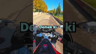 🤔RODAJ NASIL YAPILIR⁉️ apriliars457 shorts motovlog [upl. by Anelleh867]