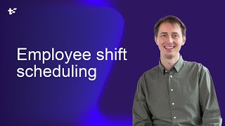 Optimize employee shift scheduling with Timefold [upl. by Ayimat]